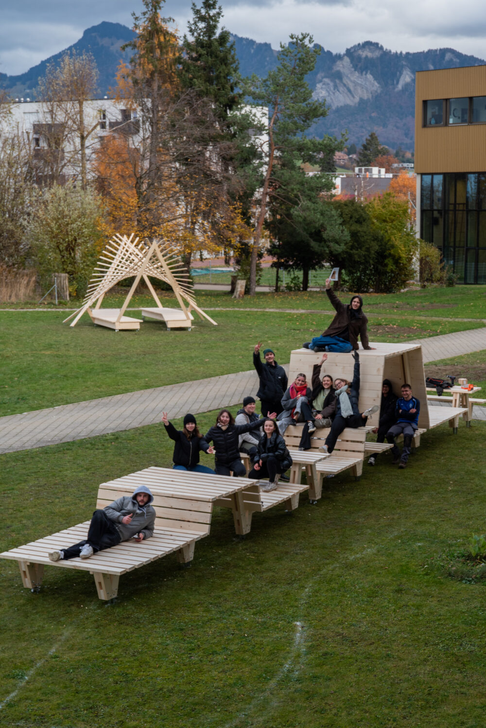 Espaces de rencontre. 